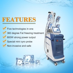 360 Cryolipolysis Slimming Fat Freezing Machine Cryo Beauty Salon Equipment