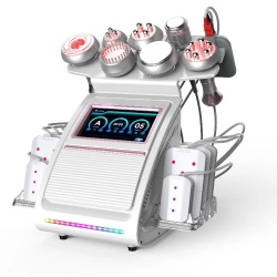 9 In1 Lipo 80k Body Slimming Skin Tightening Fat Reduction Cavitation Machine