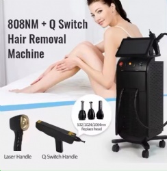 Permanent 755 1064nm 808nm Diode Laser Hair Removal Machine Soprano Titanium Laser Device