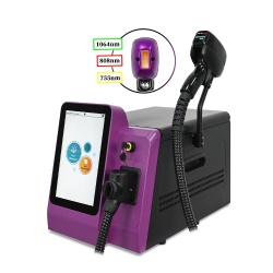 1600W Ice Diode Laser Hair Removal Machine TEC Cooling 4 Wavelengths 755nm/808nm/940nm/1064nm Epilator