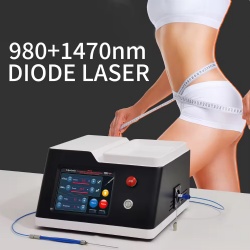 1470nm+980nm Dual Wavelength 1470 Diode Laser Endo Laser Lipolysis Fat Dissolved Slimming Machine